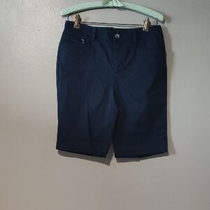 Lauren Ralph Lauren Dark Blue Women's Bermudas